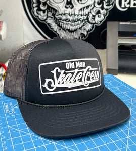 Old Man Skate Crew - Foam Trucker cap.