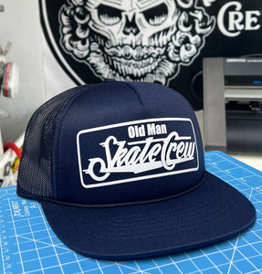 Old Man Skate Crew - Foam Trucker cap.